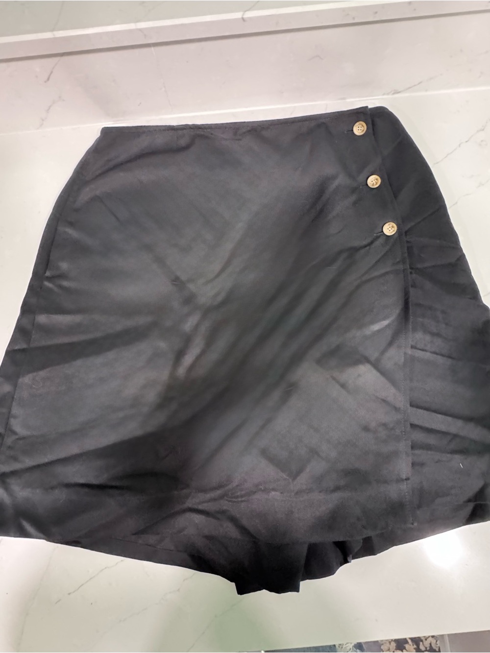 Talbots Black Skort